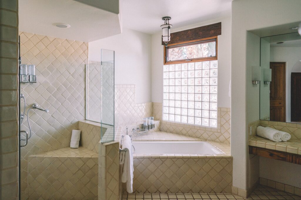 Beautiful interior design bathroom